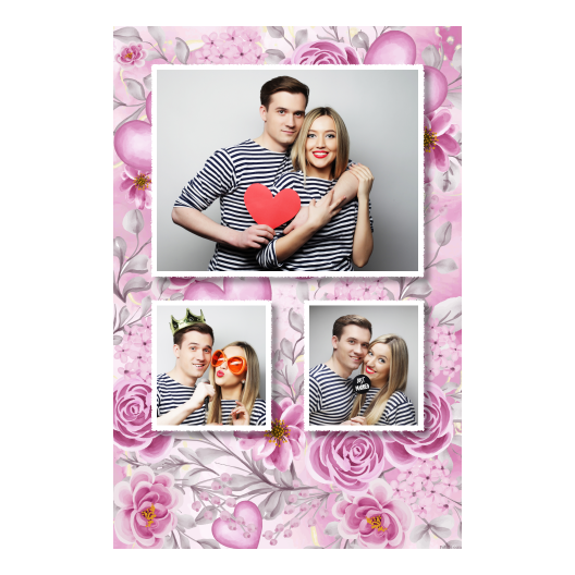 Wedding Background + flowers