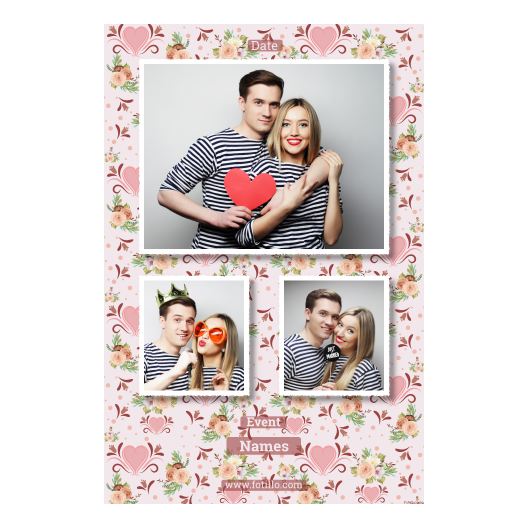 Wesele + kwiaty i serca + 317 biały z tekstem Wesele + kwiaty i serca + 317 biały z tekstem