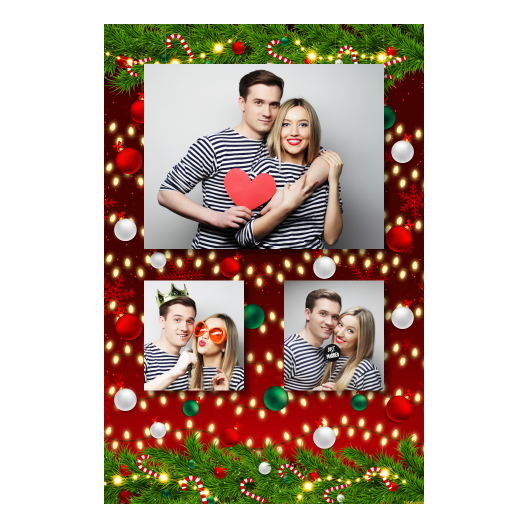 Ozdoby świąteczne + kwiaty i bombki + 317 brak ramki Ozdoby świąteczne + kwiaty i bombki + 317 brak ramki