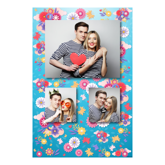 Women's Holiday + flowers + 317 no frame