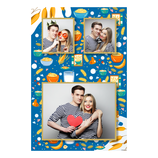 Cereal Day + flakes + model 318 gold Cereal Day + flakes + model 318 gold