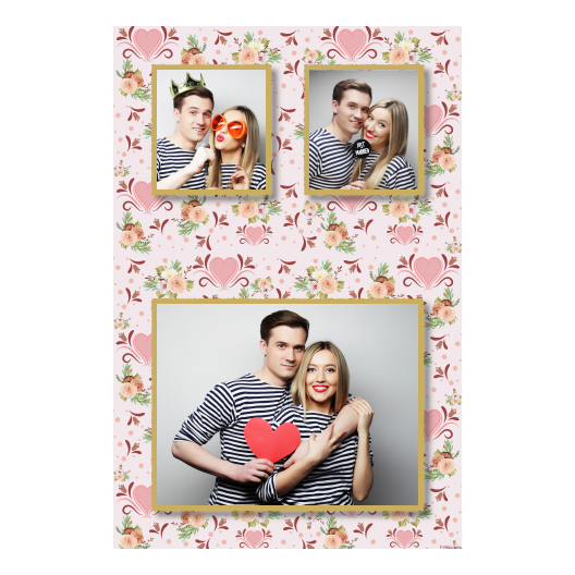 Wesele + kwiaty i serca + 318 złoty Wesele + kwiaty i serca + 318 złoty