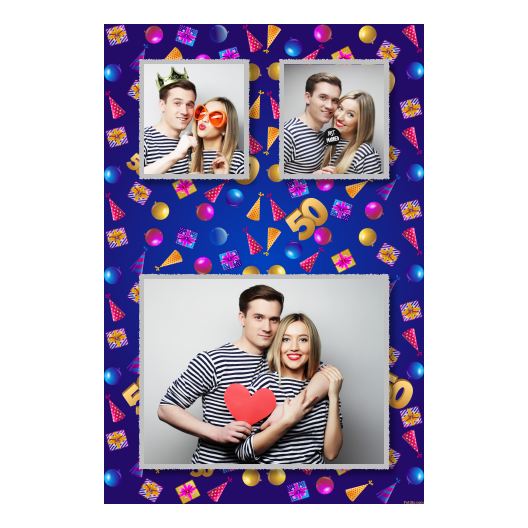 Pięćdziesiątka + balony i prezenty + 318 Pięćdziesiątka + balony i prezenty + 318