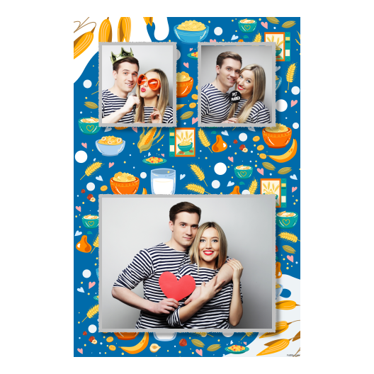 Cereal Day + flakes + model 318 silver Cereal Day + flakes + model 318 silver