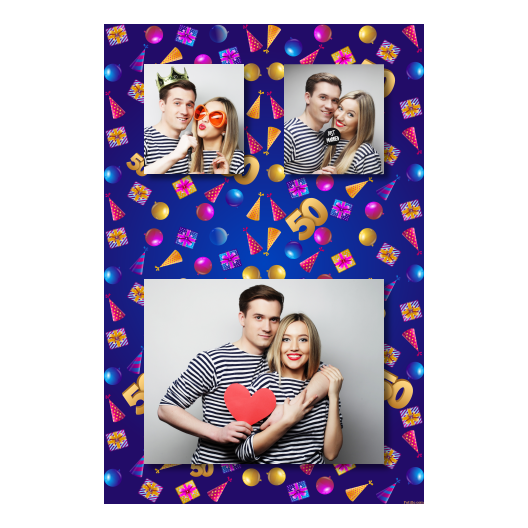 Pięćdziesiątka + balony i prezenty + 318 brak ramki Pięćdziesiątka + balony i prezenty + 318 brak ramki