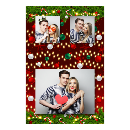 Ozdoby świąteczne + kwiaty i bombki + 318 brak ramki Ozdoby świąteczne + kwiaty i bombki + 318 brak ramki