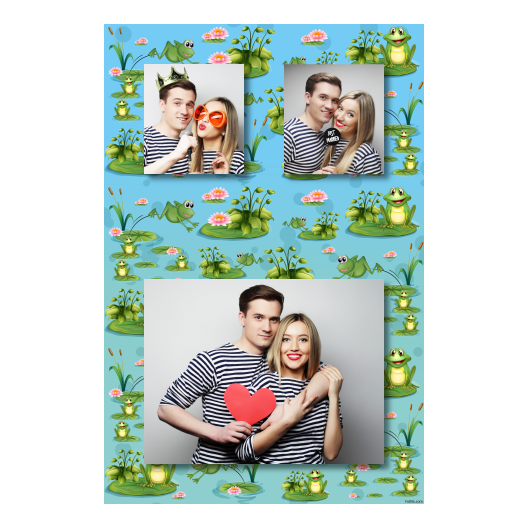 Frog Day + water lilies + 318 no frame Frog Day + water lilies + 318 no frame