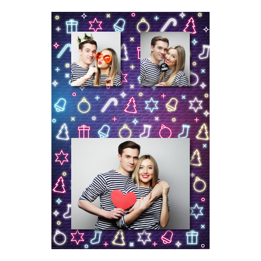 Przyjęcie sylwestrowe + Prezenty, dzwonki, choinka + 318 brak ramki Przyjęcie sylwestrowe + Prezenty, dzwonki, choinka + 318 brak ramki