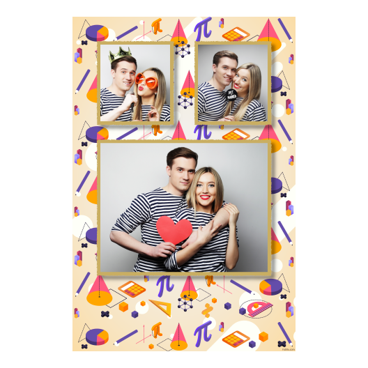 Math Day + collage + 319 gold