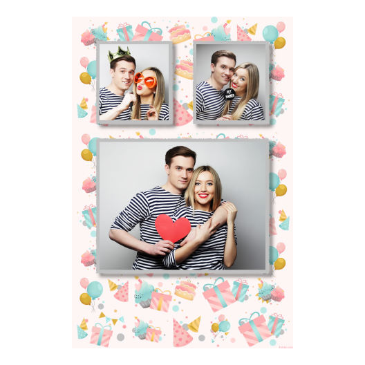 Birthday Party + collage + 319 silver Birthday Party + collage + 319 silver