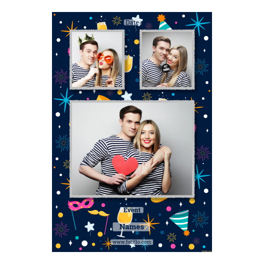 Przyjęcie sylwestrowe + Fajerwerki, gwiazdy + 319 z tekstem Przyjęcie sylwestrowe + Fajerwerki, gwiazdy + 319 z tekstem