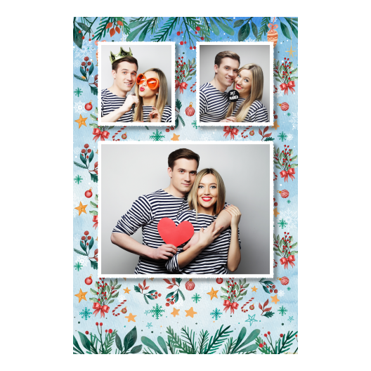 Dzwoneczki świąteczne + dekoracje + 319 biały Dzwoneczki świąteczne + dekoracje + 319 biały