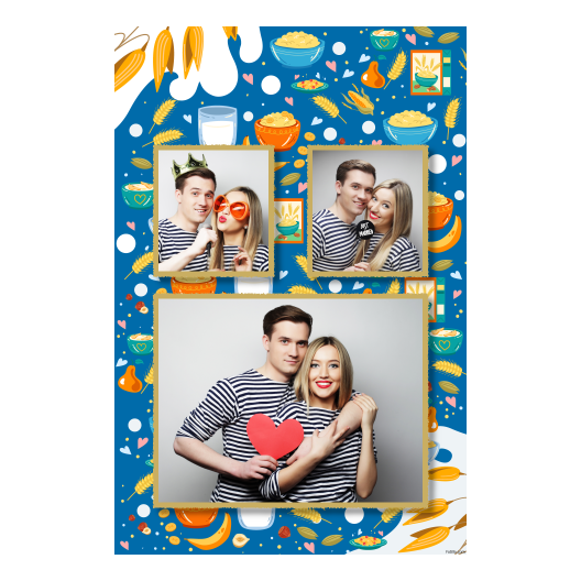 Cereal Day + flakes + model 320 gold Cereal Day + flakes + model 320 gold