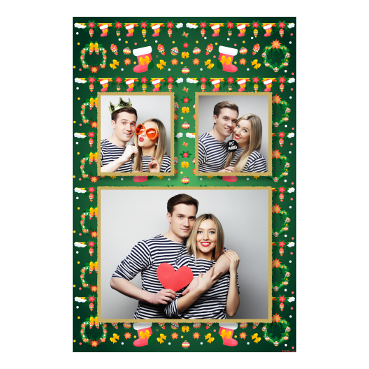 Boże Narodzenie + kwiaty i bombki + 320 złoty Boże Narodzenie + kwiaty i bombki + 320 złoty