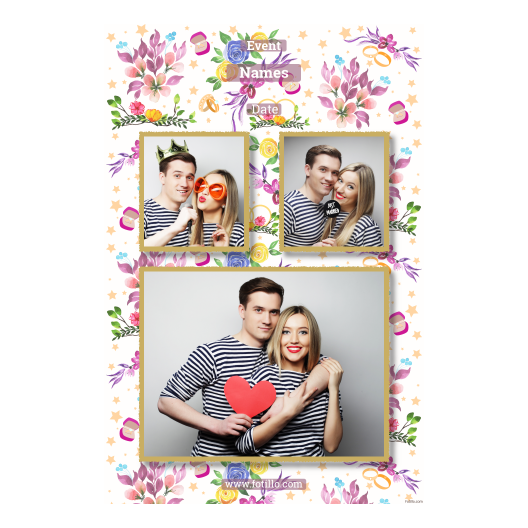 Pictures from photobooth model 320 inspirated by wedding anniversary - Image 2