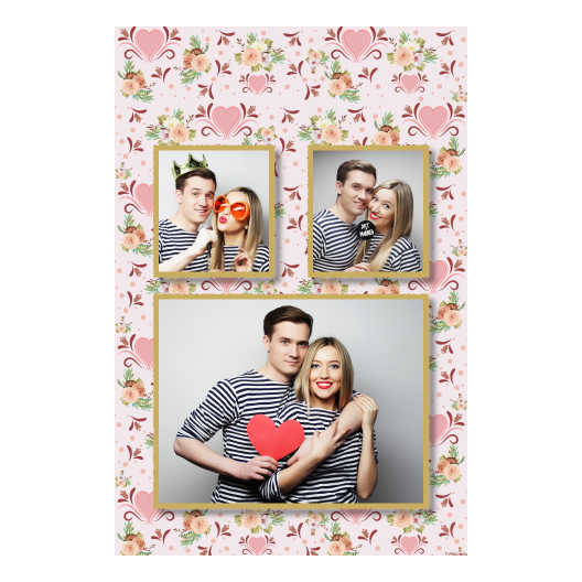 Wesele + kwiaty i serca + 320 złoty Wesele + kwiaty i serca + 320 złoty