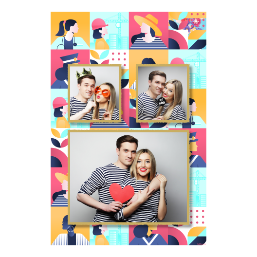 Women's Day + collage + 320 gold Women's Day + collage + 320 gold