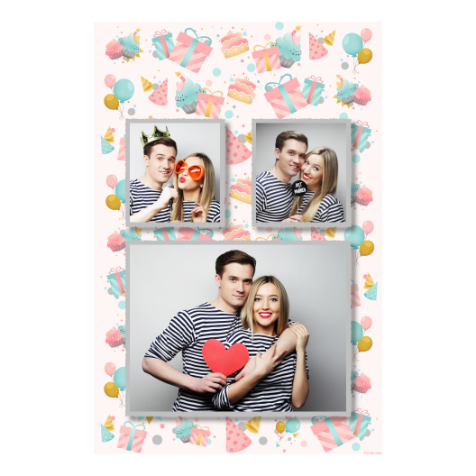 Birthday Party + collage + 320 silver Birthday Party + collage + 320 silver