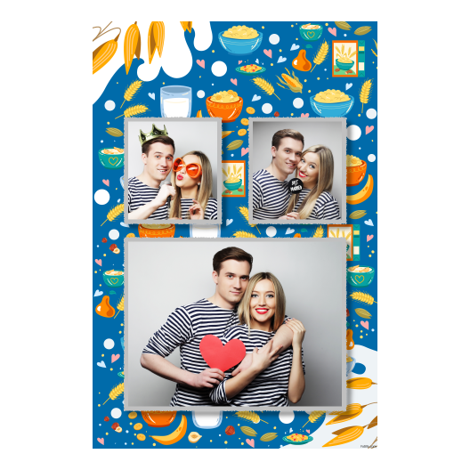 Cereal Day + flakes + model 320 silver Cereal Day + flakes + model 320 silver