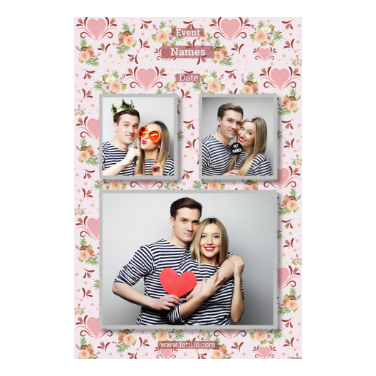 Wesele + kwiaty i serca + 320 z tekstem Wesele + kwiaty i serca + 320 z tekstem