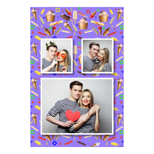 Dzień Lodów + kolaż + 320 biały Dzień Lodów + kolaż + 320 biały