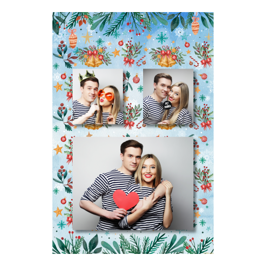 Dzwoneczki świąteczne + dekoracje + 320 brak ramki Dzwoneczki świąteczne + dekoracje + 320 brak ramki