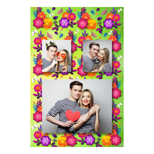 Spring + flowers + 320 no frame