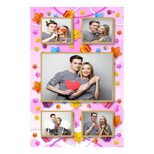 Children's Birthday Party + stars Children's Birthday Party + stars