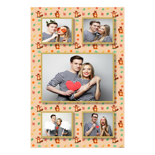 Dzień bobra + liście + 321 złoty Dzień bobra + liście + 321 złoty