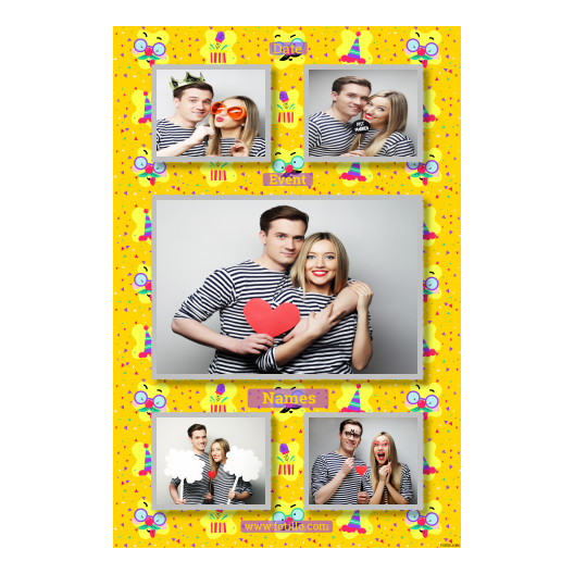 Prima Aprilis + okulary + 321 z tekstem Prima Aprilis + okulary + 321 z tekstem