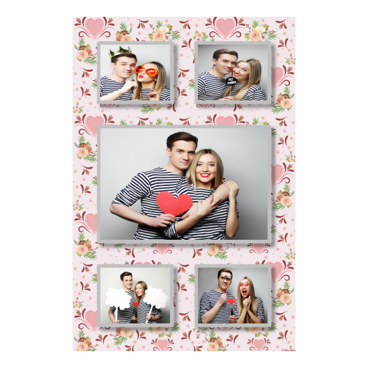 Wesele + kwiaty i serca + 321 Wesele + kwiaty i serca + 321