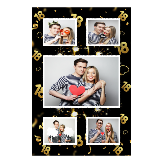 18th Birthday Party + 18 + 321 white 18th Birthday Party + 18 + 321 white