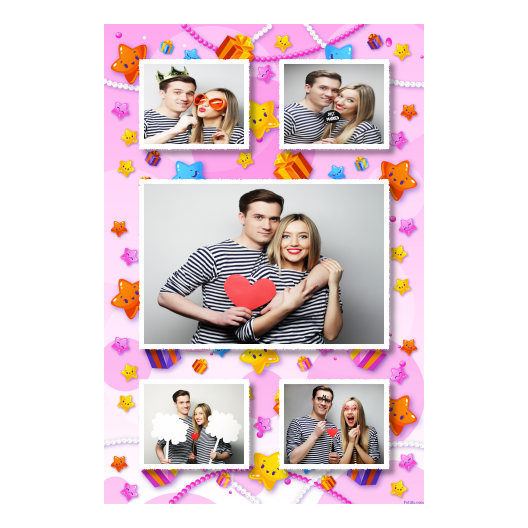 Children's Birthday Party + stars Children's Birthday Party + stars