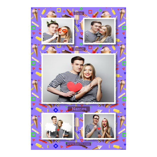 Dzień Lodów + kolaż + 321 biały z tekstem Dzień Lodów + kolaż + 321 biały z tekstem