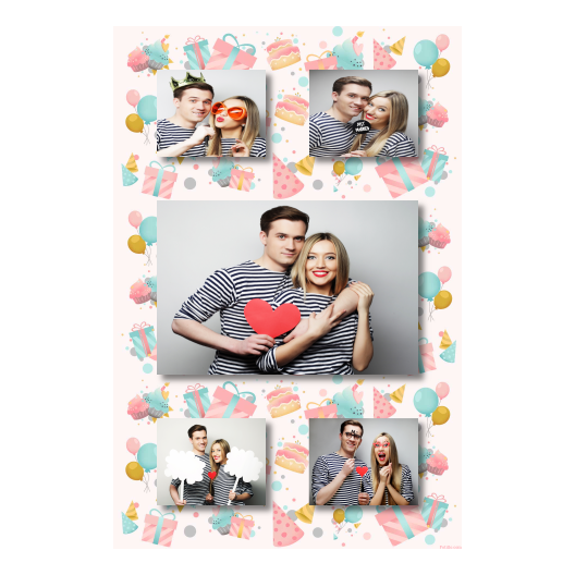 Birthday Party + collage + 321 no frame Birthday Party + collage + 321 no frame