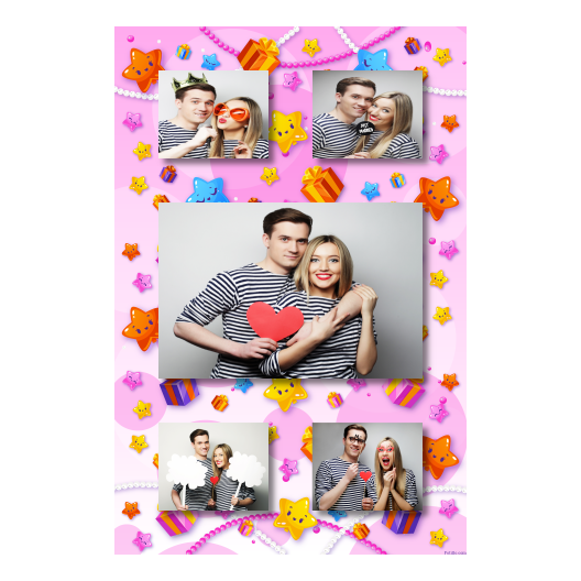 Children's Birthday Party + stars Children's Birthday Party + stars