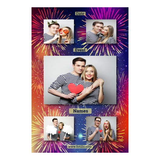 Tło sylwestrowe + fajerwerki + 321 brak ramki z tekstem Tło sylwestrowe + fajerwerki + 321 brak ramki z tekstem