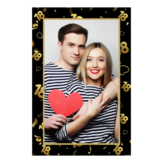 18th Birthday Party + 18 + 322 gold 18th Birthday Party + 18 + 322 gold