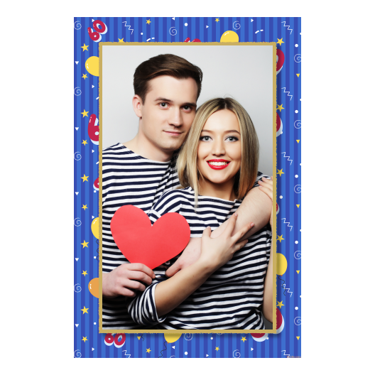 Sześćdziesiątka + balony + 322 złoty Sześćdziesiątka + balony + 322 złoty