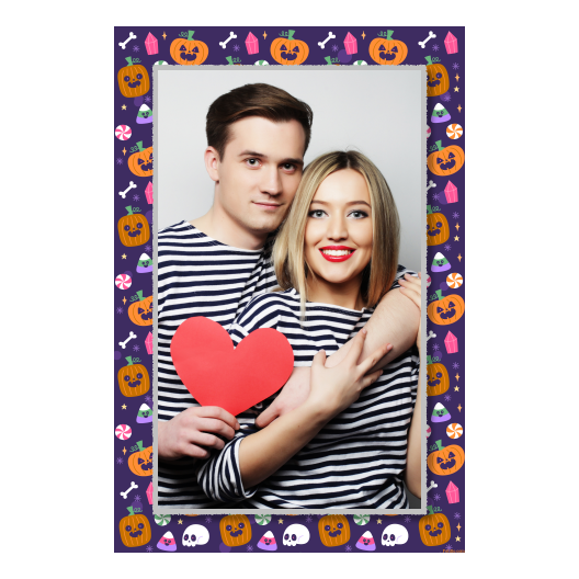 Halloweenowa dynia + kolaż + 322 Halloweenowa dynia + kolaż + 322