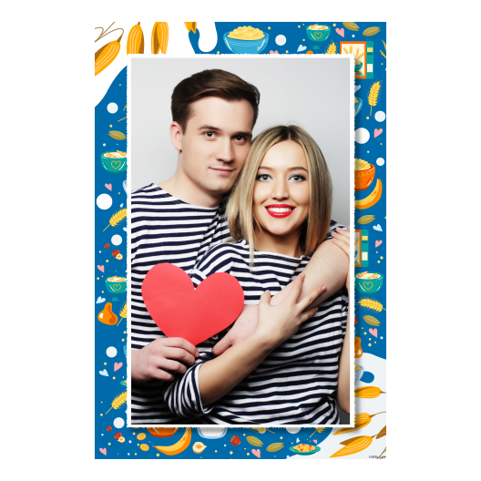 Cereal Day + flakes + model 322 white Cereal Day + flakes + model 322 white