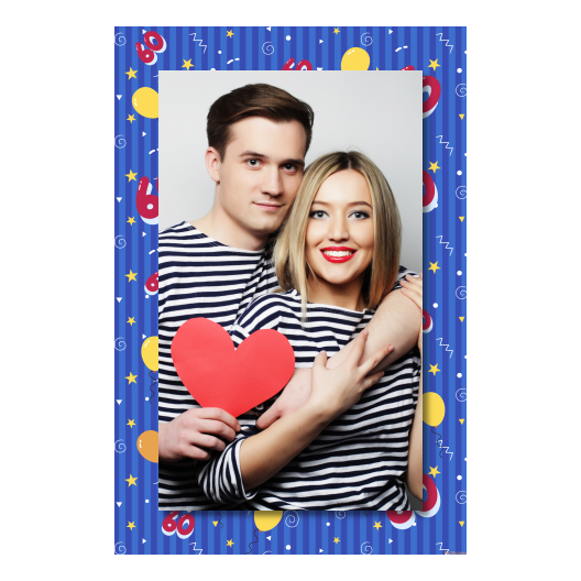 Sześćdziesiątka + balony + 322 brak ramki Sześćdziesiątka + balony + 322 brak ramki