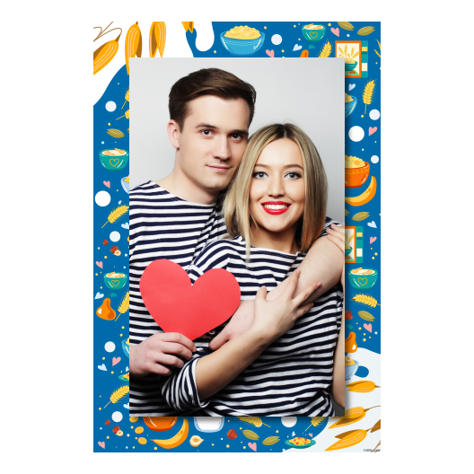 Cereal Day + flakes + model 322 no frame Cereal Day + flakes + model 322 no frame