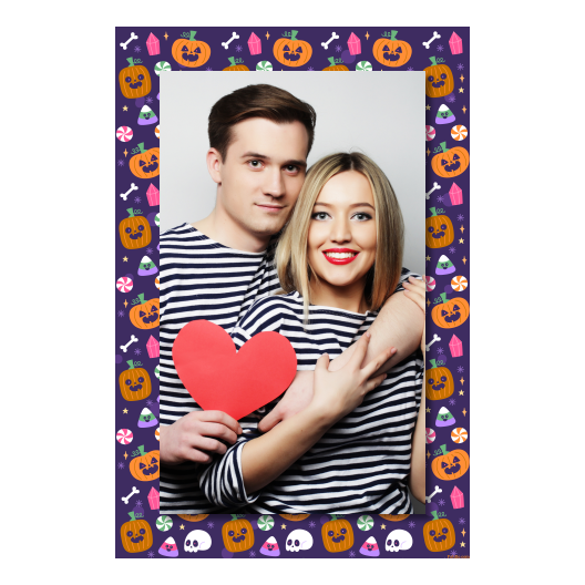 Halloweenowa dynia + kolaż + 322 brak ramki Halloweenowa dynia + kolaż + 322 brak ramki