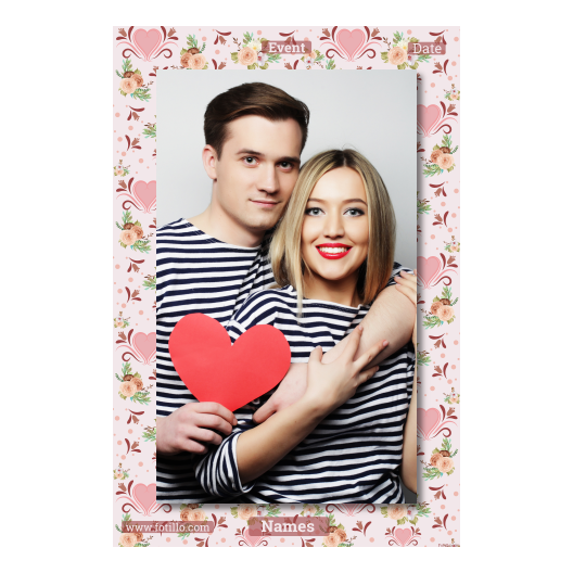 Wesele + kwiaty i serca + 322 brak ramki z tekstem Wesele + kwiaty i serca + 322 brak ramki z tekstem