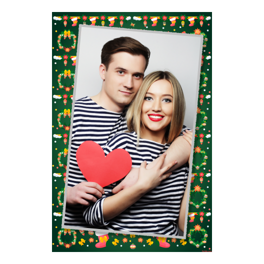 Boże Narodzenie + kwiaty i bombki + 323 Boże Narodzenie + kwiaty i bombki + 323