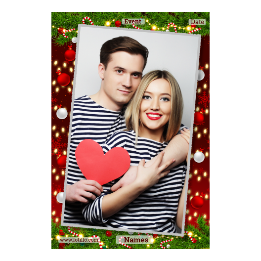 Ozdoby świąteczne + kwiaty i bombki + 323 z tekstem Ozdoby świąteczne + kwiaty i bombki + 323 z tekstem