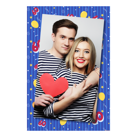 Sześćdziesiątka + balony + 323 brak ramki Sześćdziesiątka + balony + 323 brak ramki