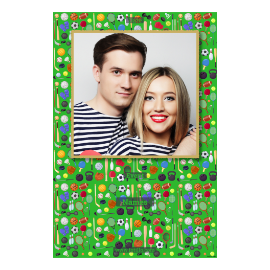 Dzień sportu + wyposażenie + 324 złoty z tekstem Dzień sportu + wyposażenie + 324 złoty z tekstem