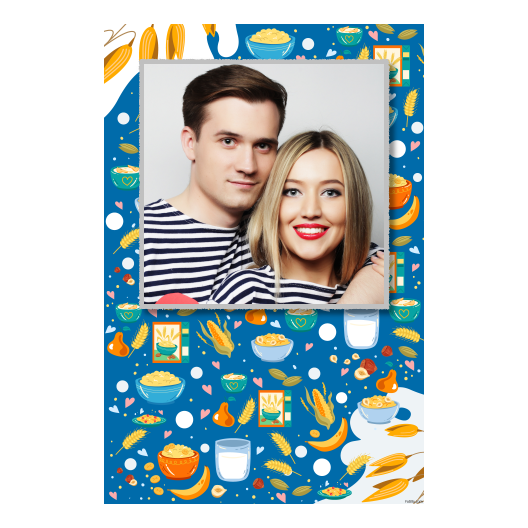 Cereal Day + flakes + model 324 silver Cereal Day + flakes + model 324 silver